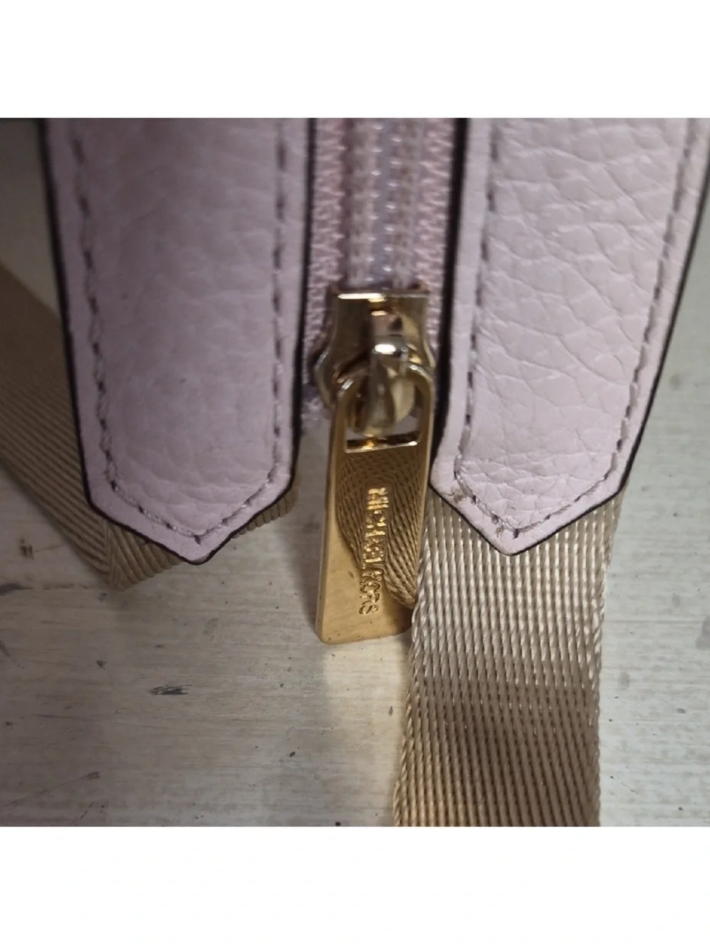 Michael Kors Blush Pink Pebbled Leather Mini Backpack